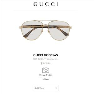 GUCCI AVIATOR 61MM